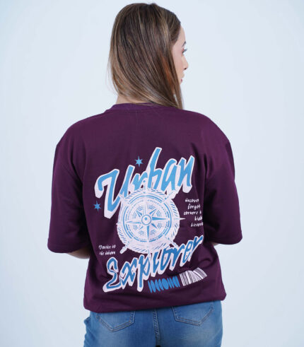 Explorer Drop Shoulder T-shirt (Unis*x)