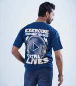 Extra Lives 2 Drop Shoulder Oversized T-Shirt - Image 3