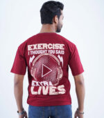 Extra Lives 2 Drop Shoulder Oversized T-Shirt - Image 4