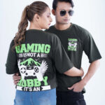 Couple Combo- Drop Shoulder Oversized T-Shirt