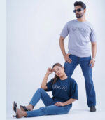 Couple Combo- Drop Shoulder Oversized T-Shirt