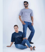 Couple Combo- Drop Shoulder Oversized T-Shirt - Image 3