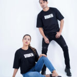 Couple Combo- Drop Shoulder Oversized T-Shirt