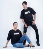 Couple Combo- Drop Shoulder Oversized T-Shirt - Image 2