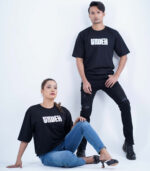 Couple Combo- Drop Shoulder Oversized T-Shirt - Image 3
